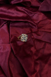 Hemohandicrafts- Jade Square Gold - Angoori